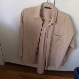 Zara corduroy too. Blush color